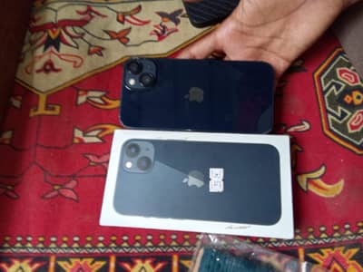 foll box i Phone 13 jv 128 GB watr pak new mobile  battery 88