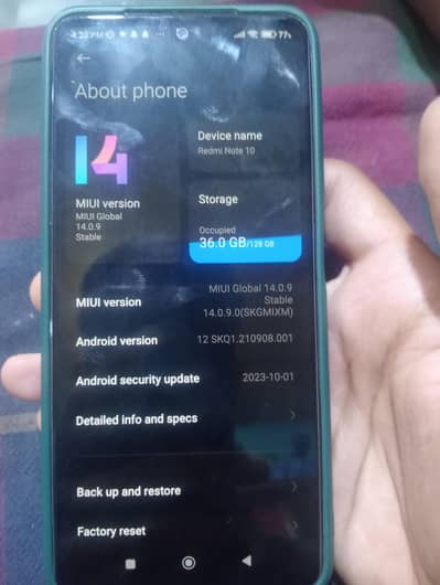 Redmi note 10
