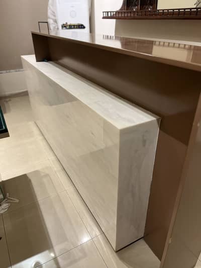 Marble office counter