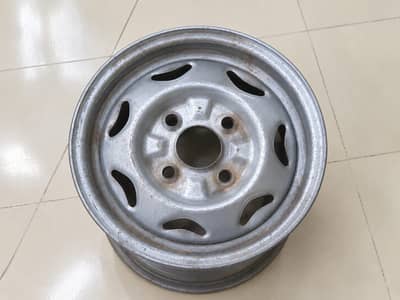 4 Alloy Rims for Suzuki Margalla – Complete Set – Good Condition