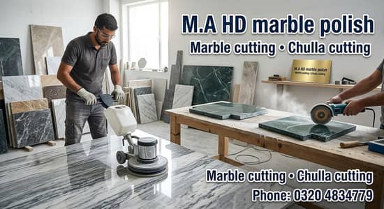 M. A HD Marble Polish & Cutting Services | Kitchen Chulla Cutting