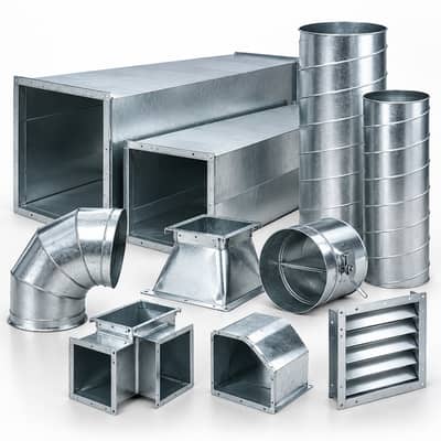 Kitchen Exhaust Hood, Ducting, Kitchen Ventilation System, air coolers