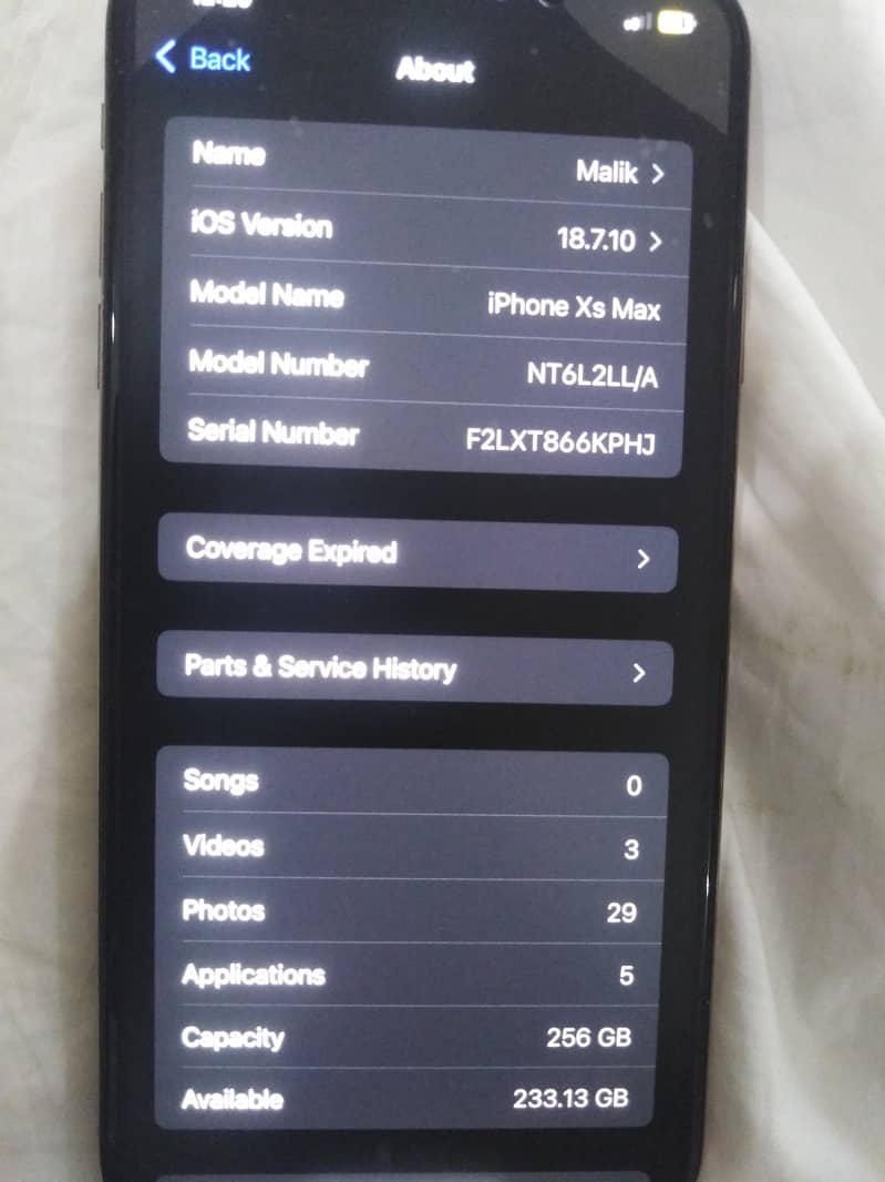 Apple iPhone XS Max 1