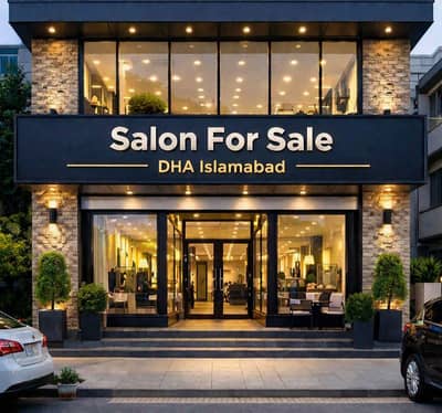 Running Ladies Saloon for sale complete saloon setup saman dha islamabad