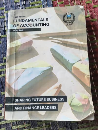 CA prc icap study text (foa)