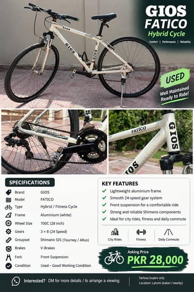 GIOS FATICO Hybrid Cycle