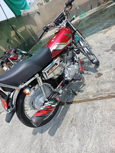 Honda cg125 self start Carom edition