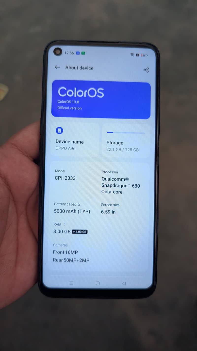 OPPO A96 2