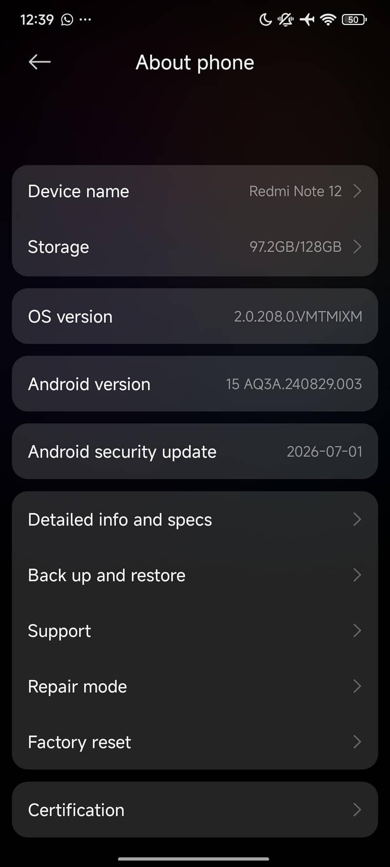 Xiaomi  redmi note 12 1