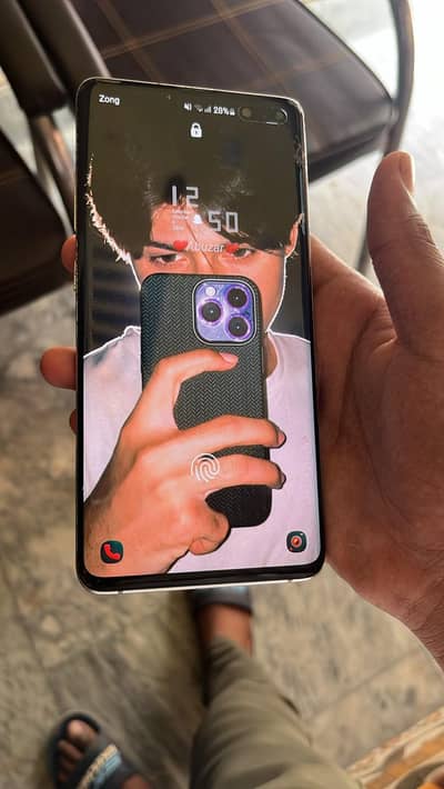 Samsung Mobile S10 Plus 8.256 all orignal ultra sonic disply condtion