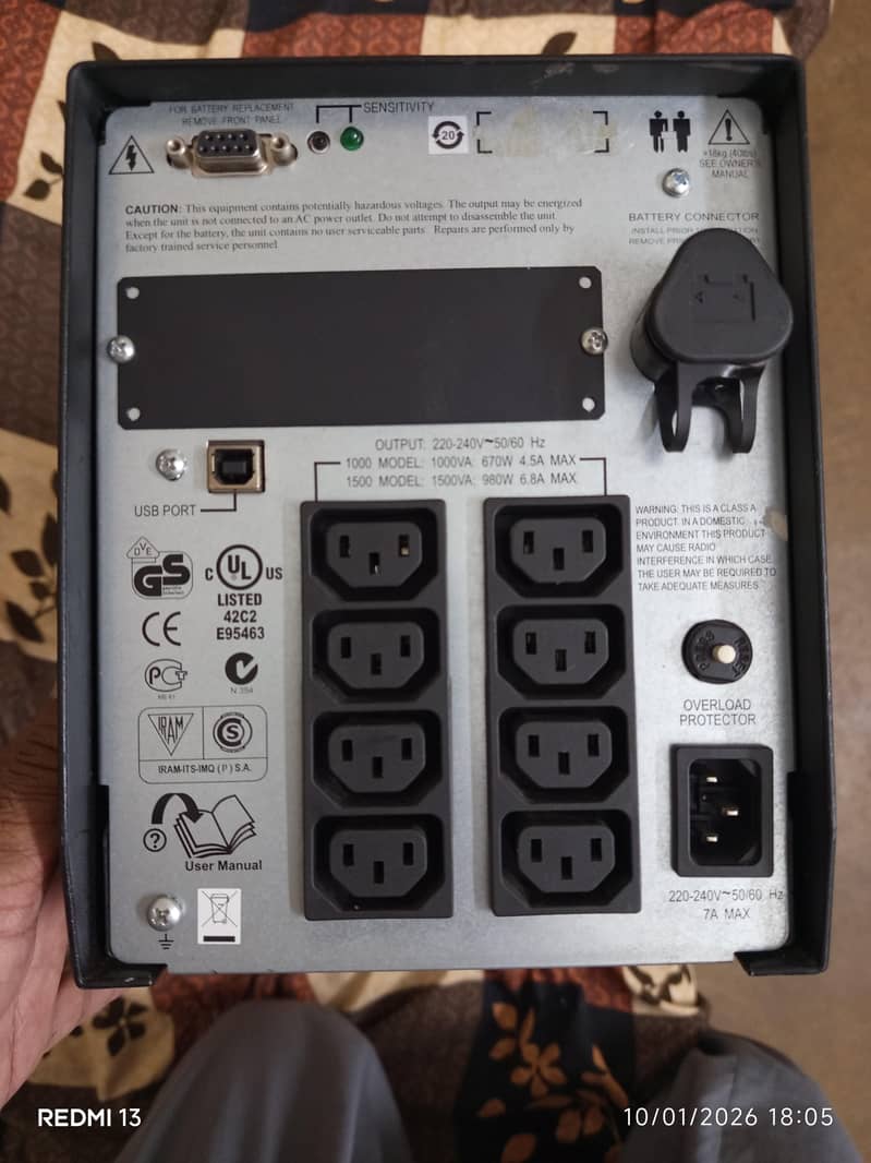APC Smart UPS RT-1500 2