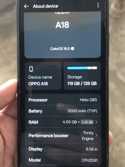 OPPO A18
