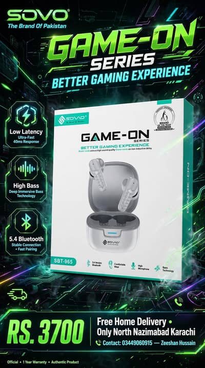 original SOVO game-on (SBT-965)