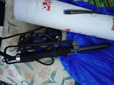 hair brush straightener and curler