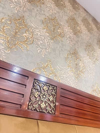 Double Bed Set with mattress and dressing table