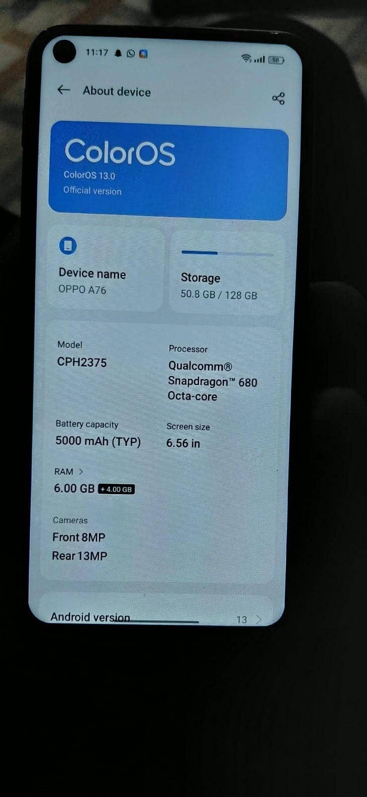 OPPO A76 2