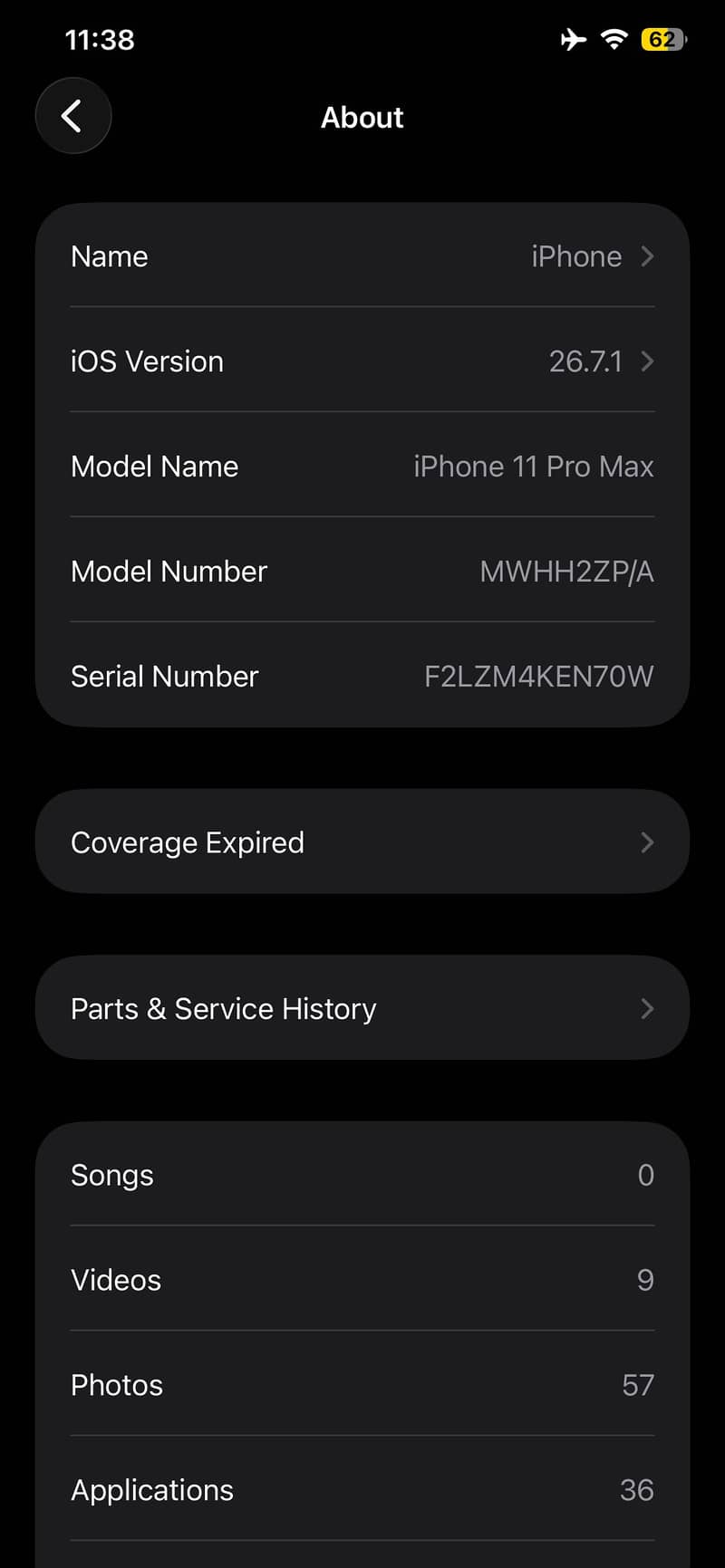 Apple iPhone 11 Pro Max 1