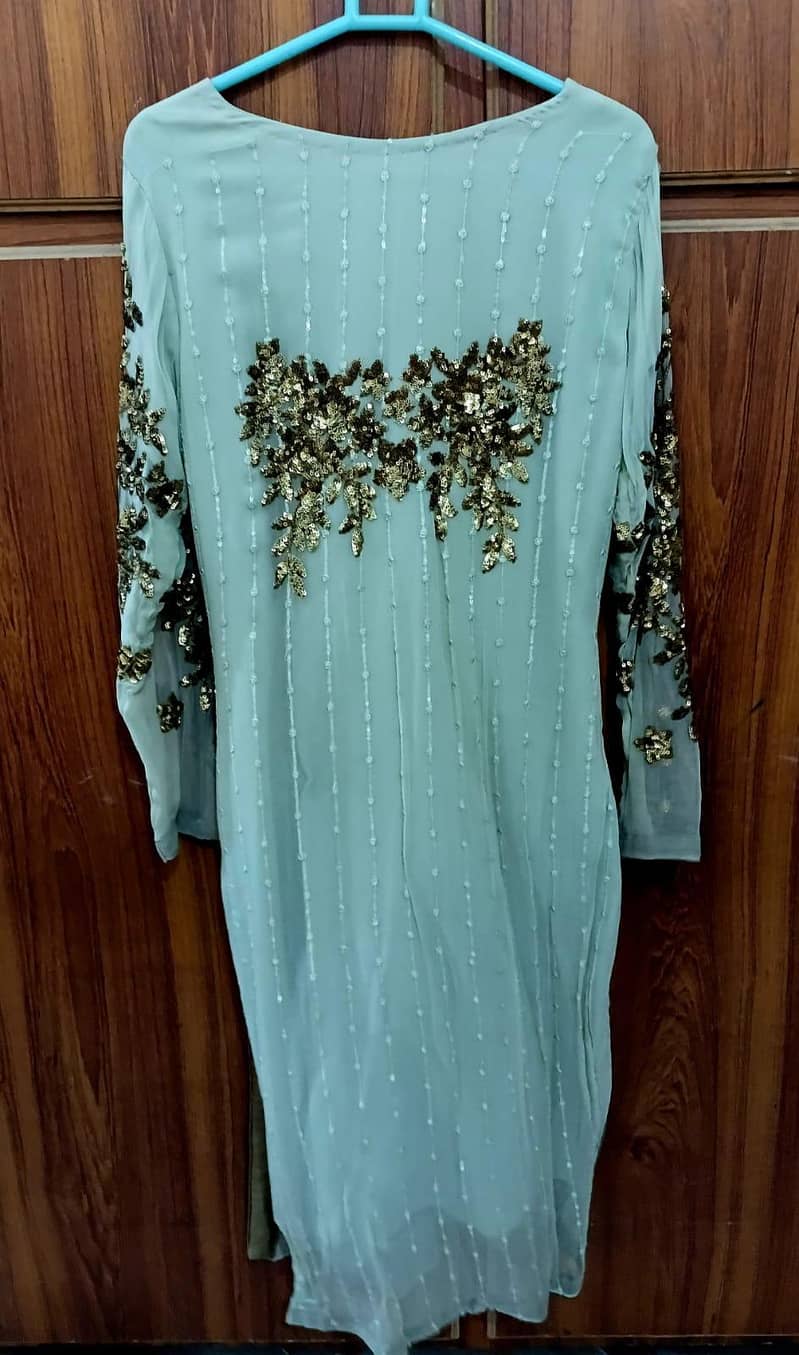 chiffon tilla work with sequence work 5