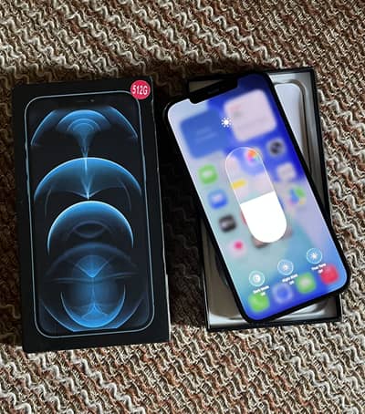 IPhone 12 Pro Max 512gb with box factory unlock no fault urgent sale