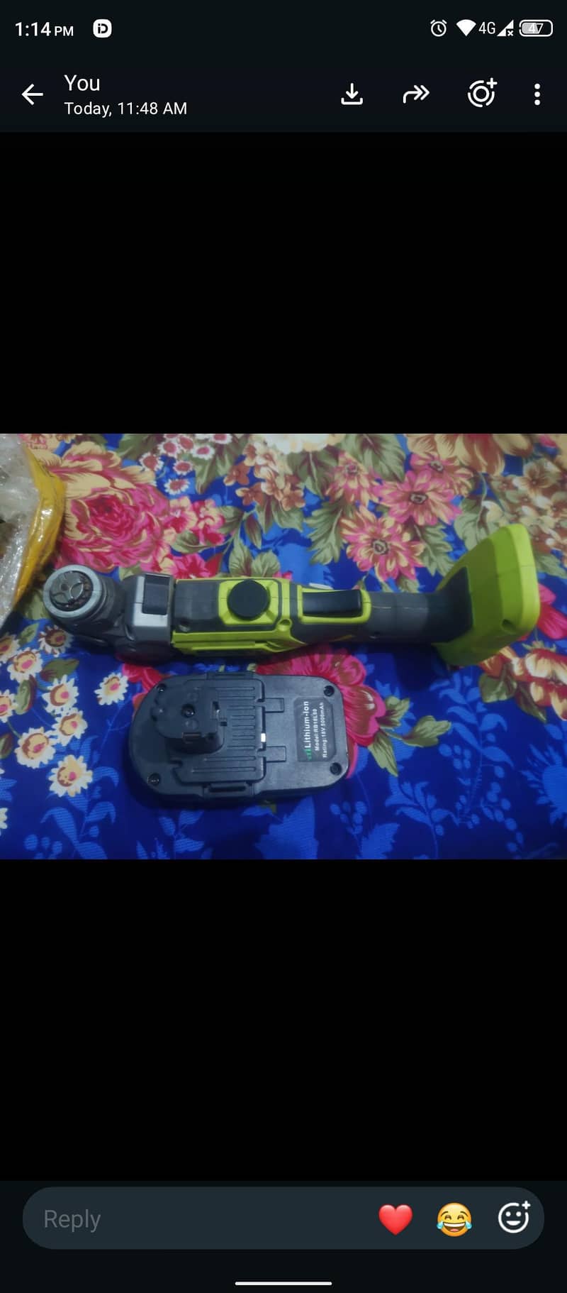 Rechargeable Cutting Oscillating Tool 6