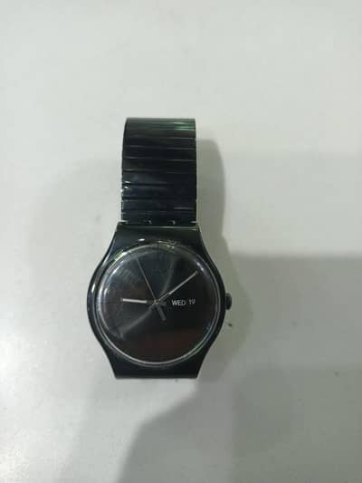 Swatch New gent 'black rebel'