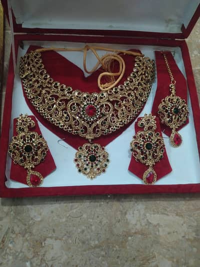 bridal jewellery set