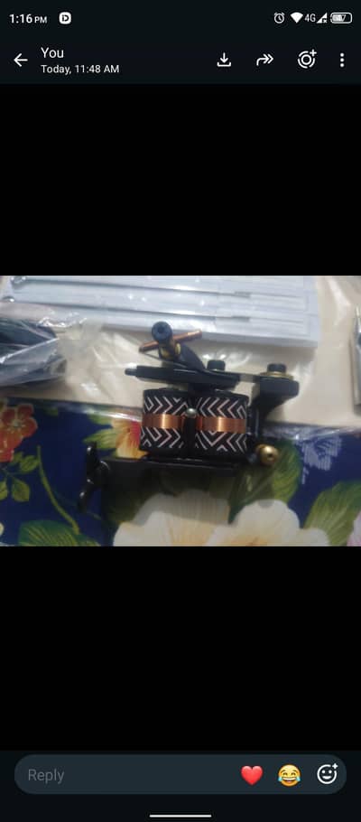 Tattoo Machine with Needles