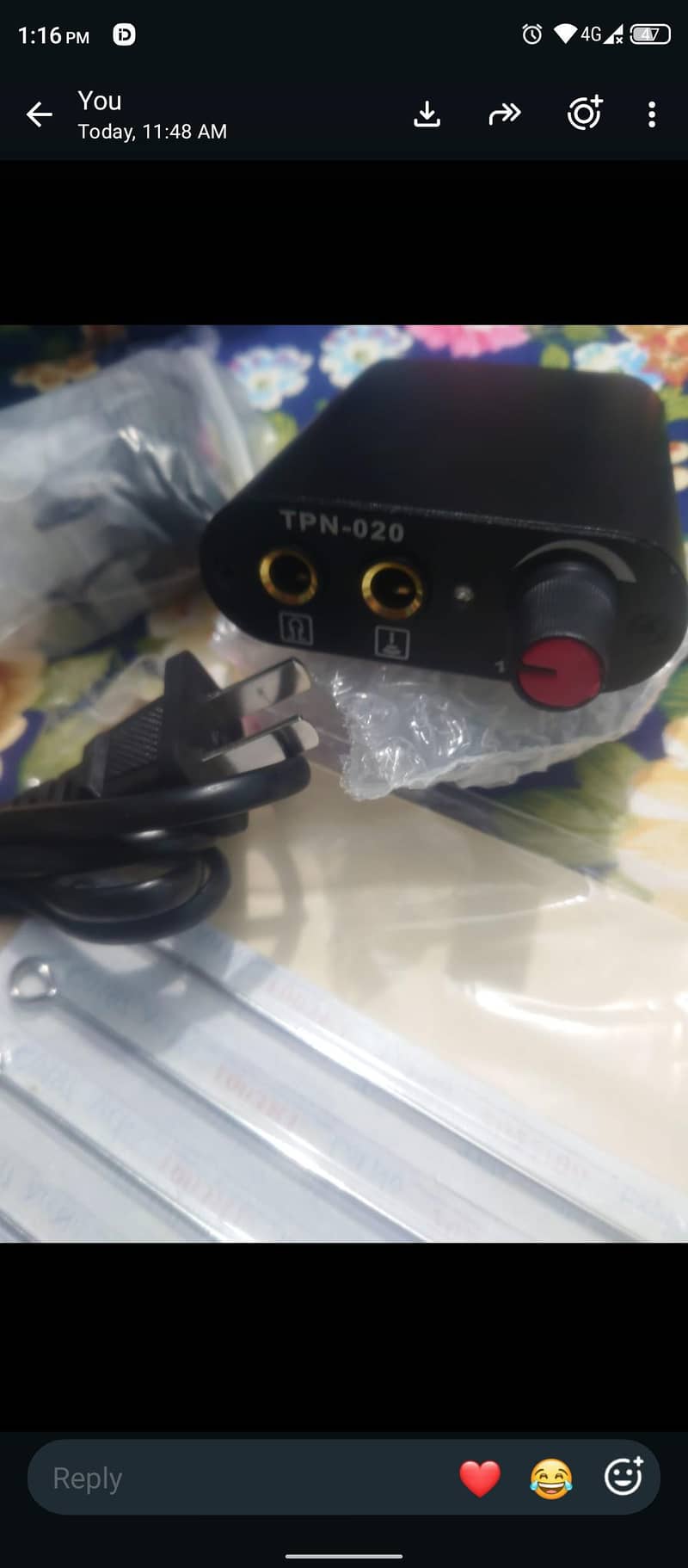 Tattoo Machine with Needles 1