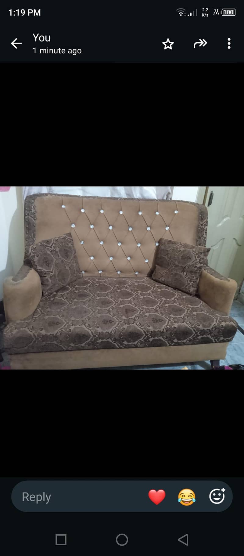 sofa 2 seater 2