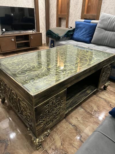 Coffee table for sale almost brand new