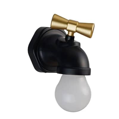 faucet tap Wall lamp -modern vintage style wall laight -new