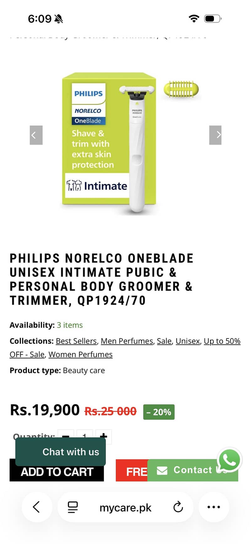 Philips One Blade Trimmer Machine 9
