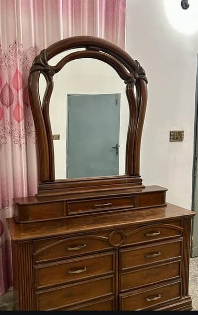 Premium Original Wood Dressing Table | Heavy Weight Solid Wood