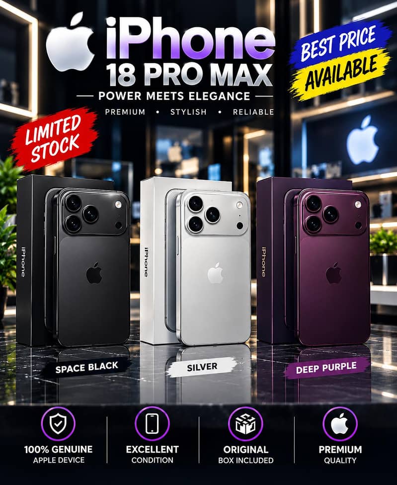 Apple iPhone 18 Pro Max 0