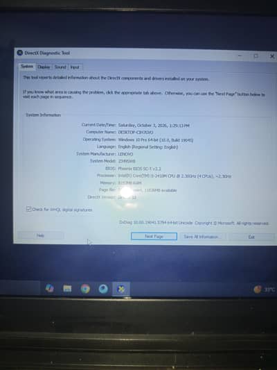 lenovo core i5 2 gen
