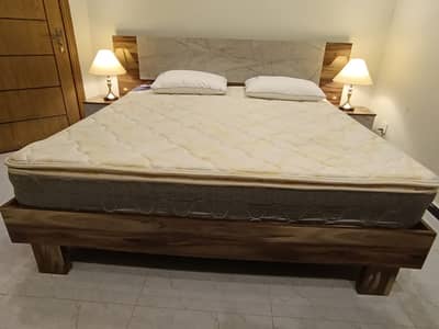 Bes set , with Mattress , King size bed set ,