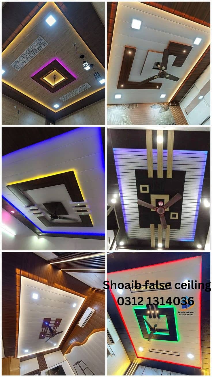 Gypsum ceiling | False ceiling | Bedroom Ceiling | PVC Ceiling | Panel 4