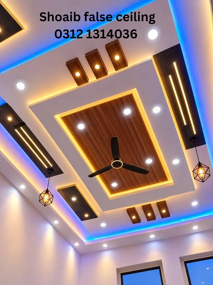 Gypsum ceiling | False ceiling | Bedroom Ceiling | PVC Ceiling | Panel 5