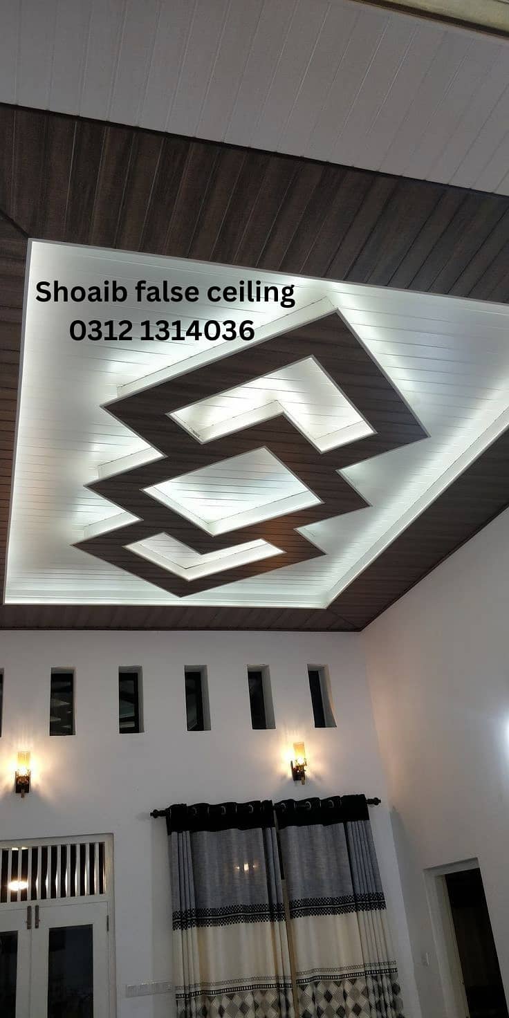 Gypsum ceiling | False ceiling | Bedroom Ceiling | PVC Ceiling | Panel 10