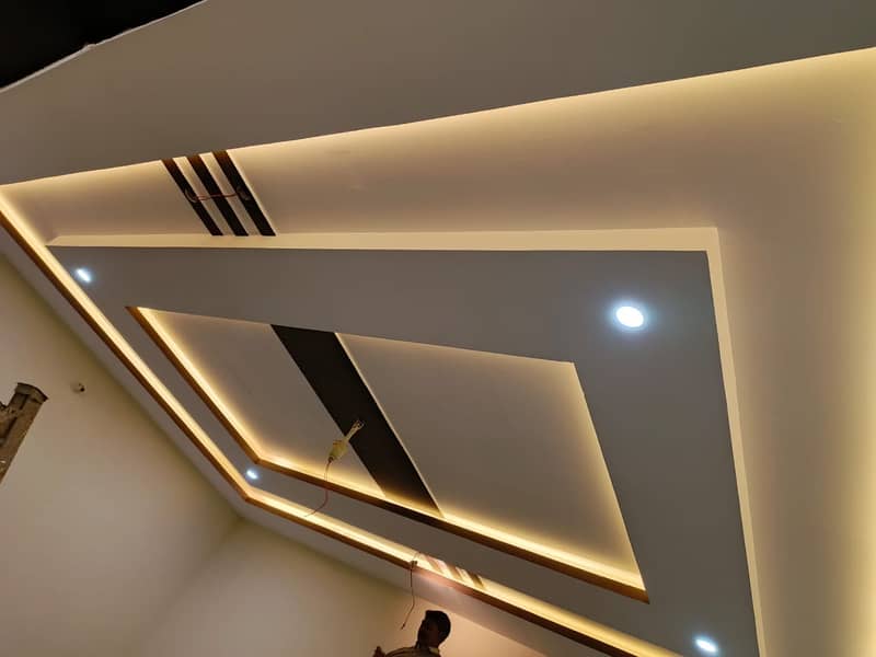 Gypsum ceiling | False ceiling | Bedroom Ceiling | PVC Ceiling | Panel 17