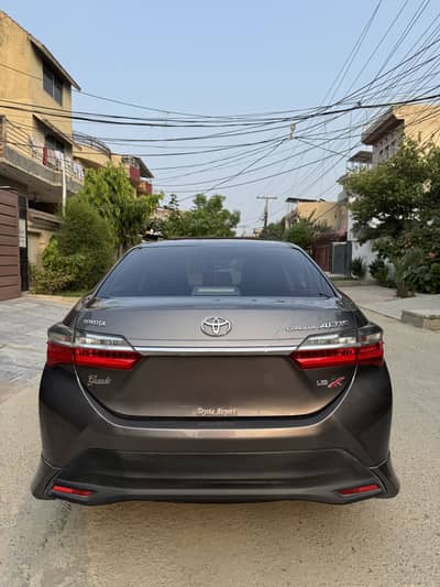 Toyota Corolla Altis Grande 2021 TOTAL GENUINE BLACK INTERIOR