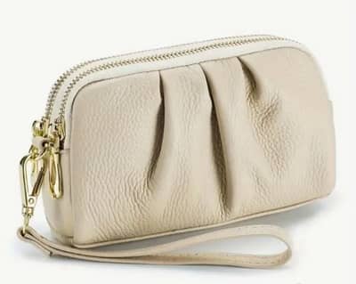 handheld leather bag