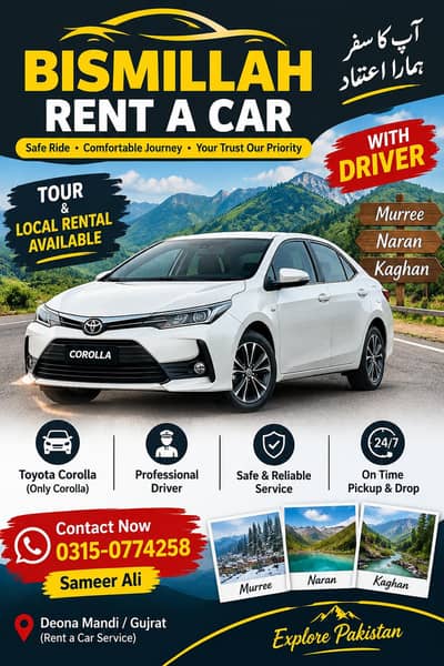 Bismillah rent a car