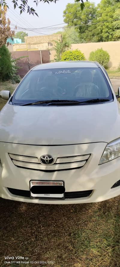Toyota Corolla XLI 2009