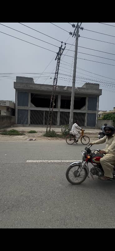 Commercial Plaza 10 Marla For Rent On Main Queen Road Sargodha