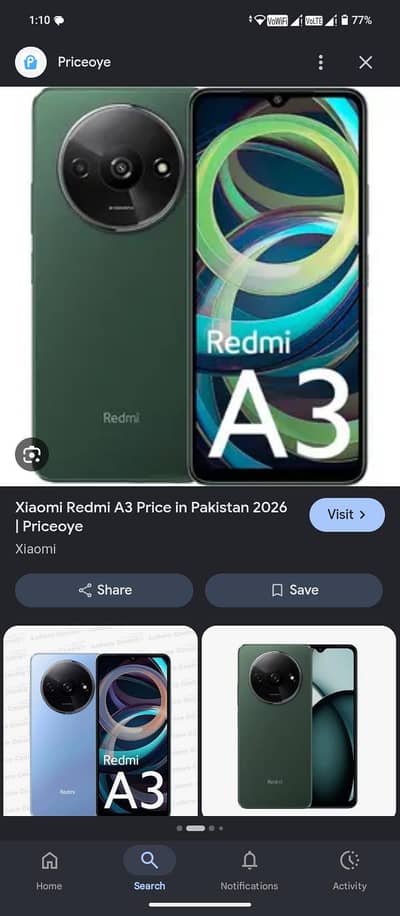 Xiaomi Other Model.  Redmi a 3
