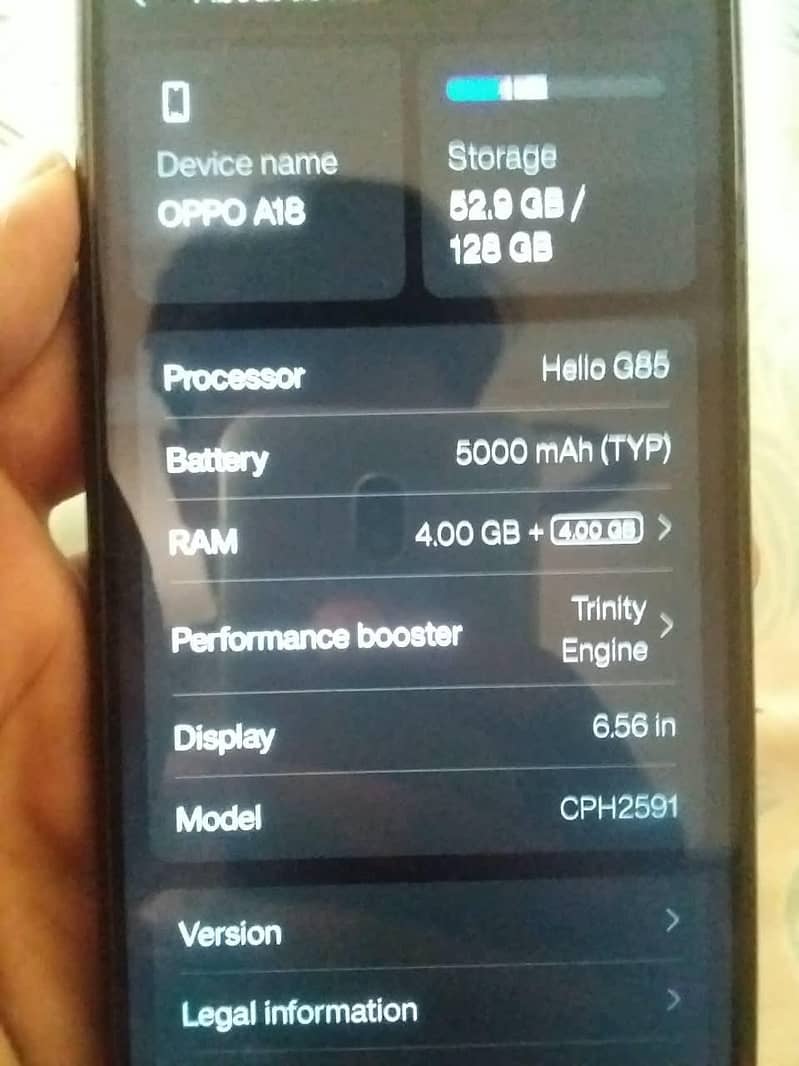 OPPO A18 6