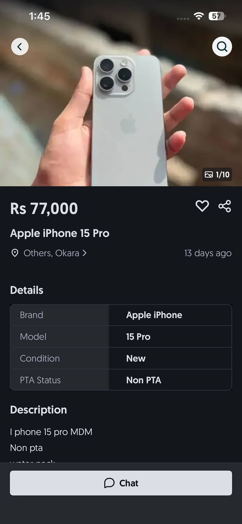 Apple iPhone 15 Pro 1