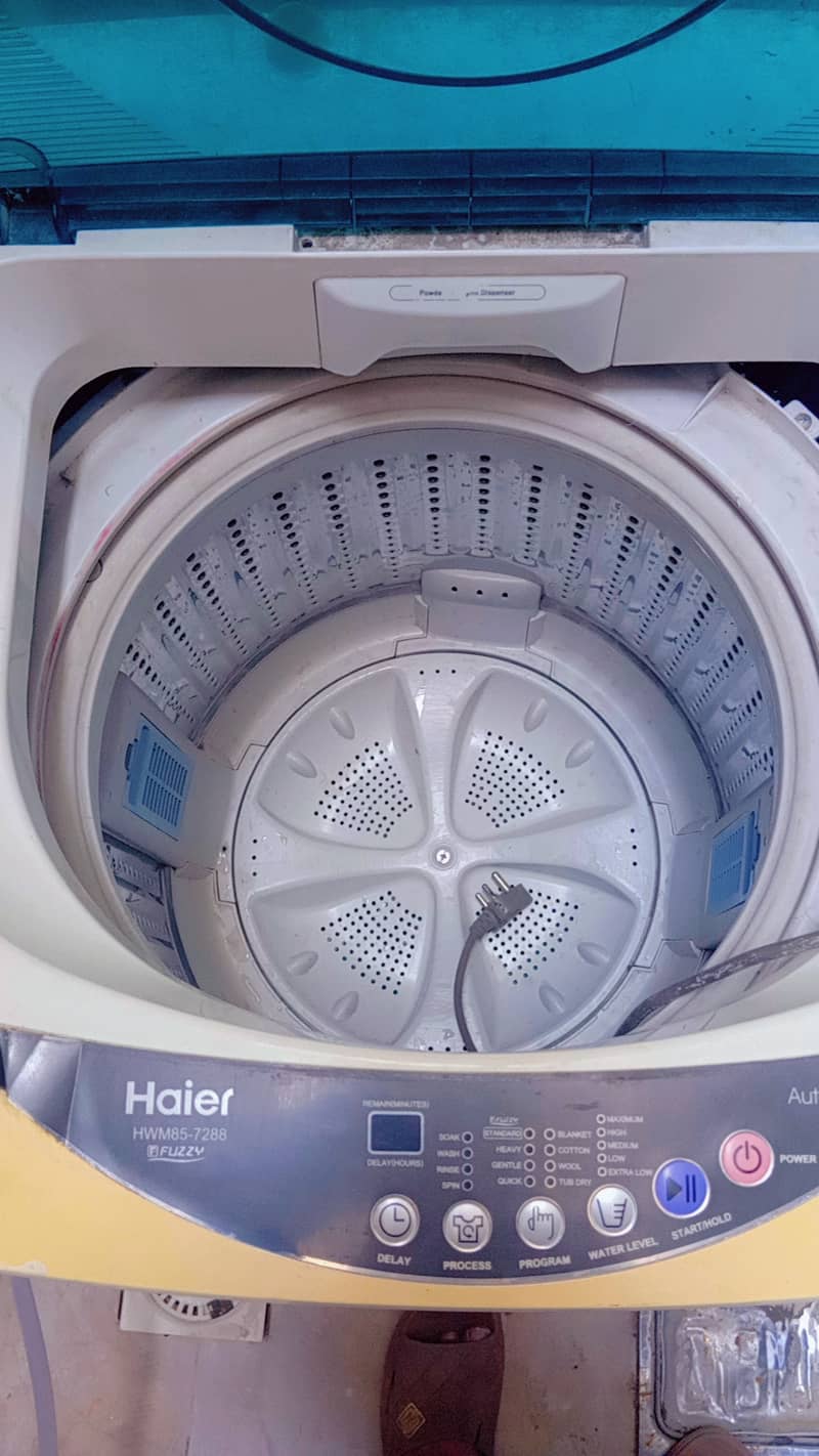 Haier automatic washing machine 8.5 2