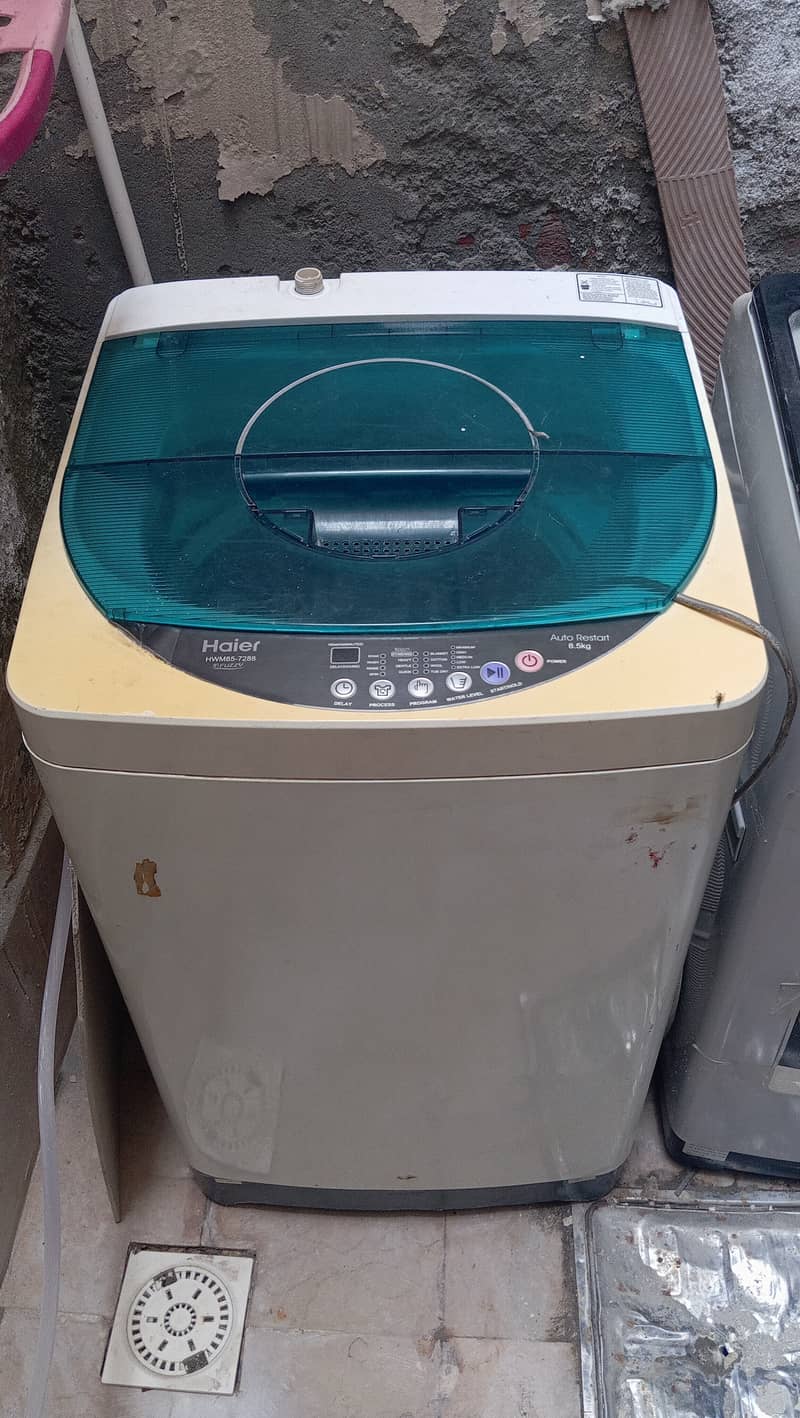 Haier automatic washing machine 8.5 3